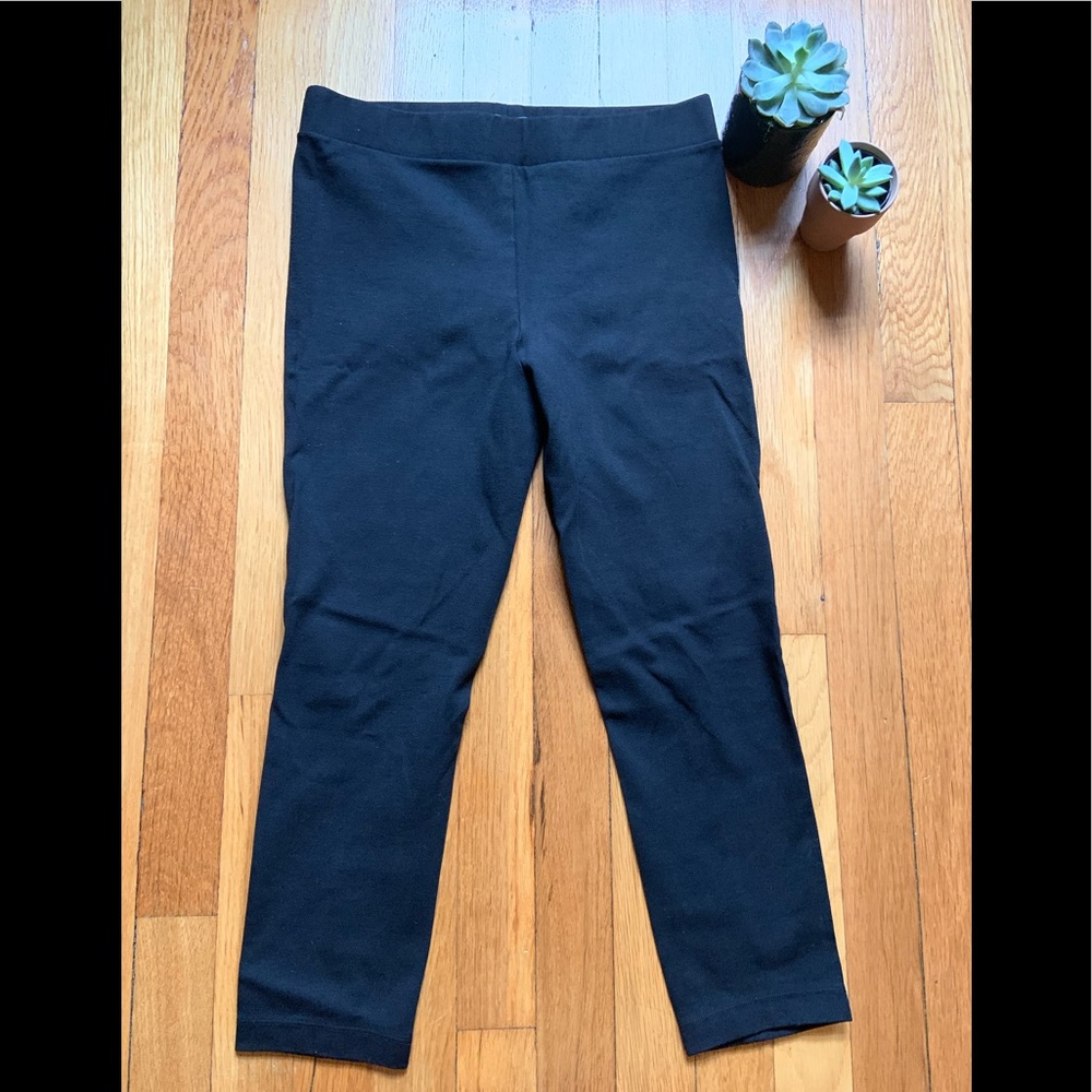 Vince black cropped leggings